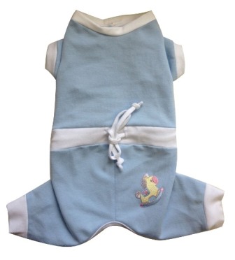 Baby Snuggle Suit in Blue