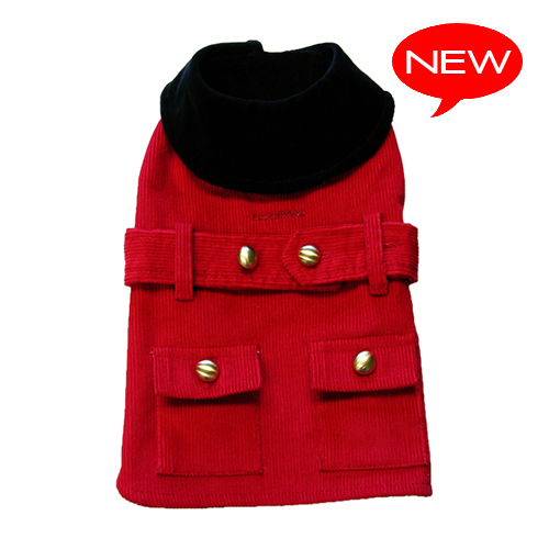 Little Red Riding Coat with Harness Opening