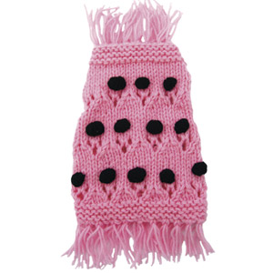 Pom Pom Couture Sweater - bubblegum pink